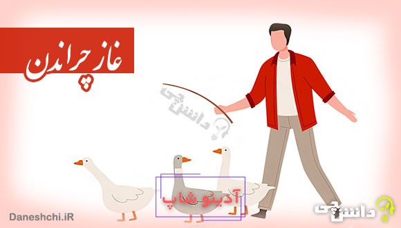 ضرب المثل غاز چراندن