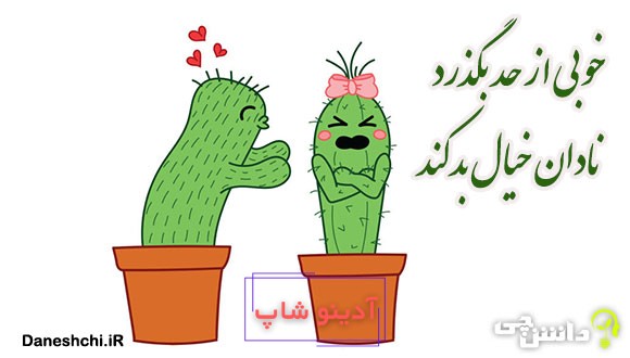 خوبی که از حد بگذرد نادان خیال بد کند