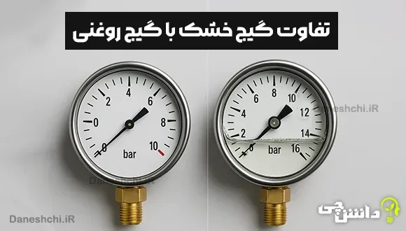 تحقیق در مورد گیج خشک و تفاوت آن با گیج روغنی