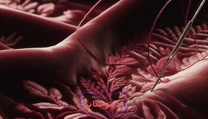 آشنایی با انواع پارچه مخمل و نکات مهم برای گلدوزی روی آن