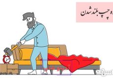 ضرب المثل از دنده چپ بلند شدن