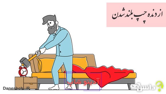 ضرب المثل از دنده چپ بلند شدن