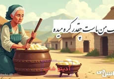 یک من ماست چقدر کره میده