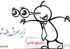 معنی زیر سرش بلند شده