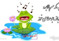 آب که سر بالا بره قورباغه ابوعطا می خونه