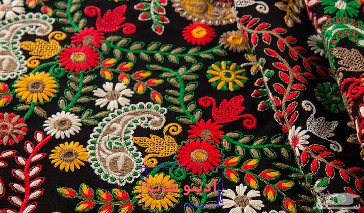 آموزش سوزن دوزی بلوچی