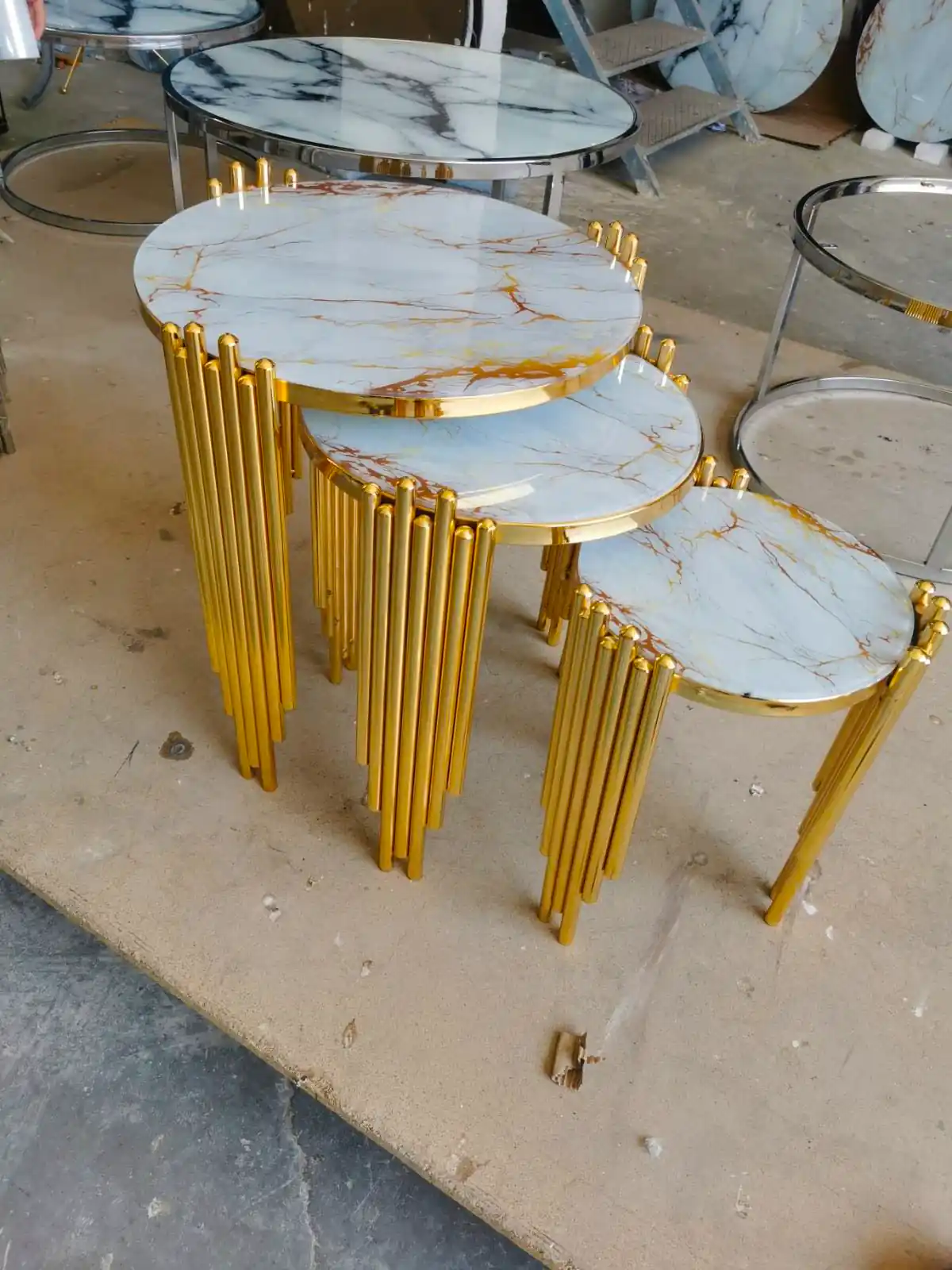 عسلی کنار مبلی فانتزی شیک