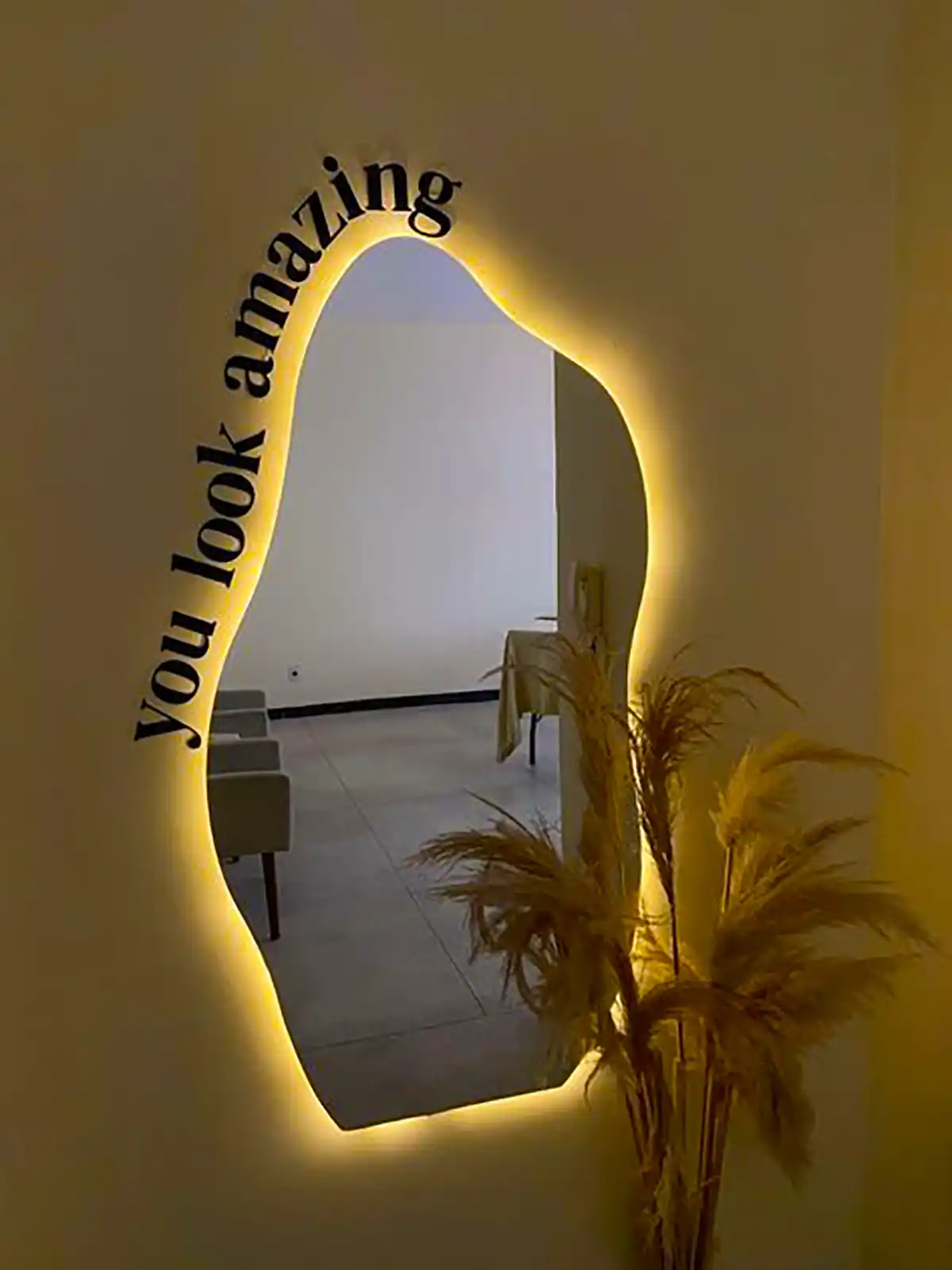 آینه قدی دفرمه لوکس