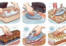 نحوه شستن و اتوکشی پارچه گلدوزی شده