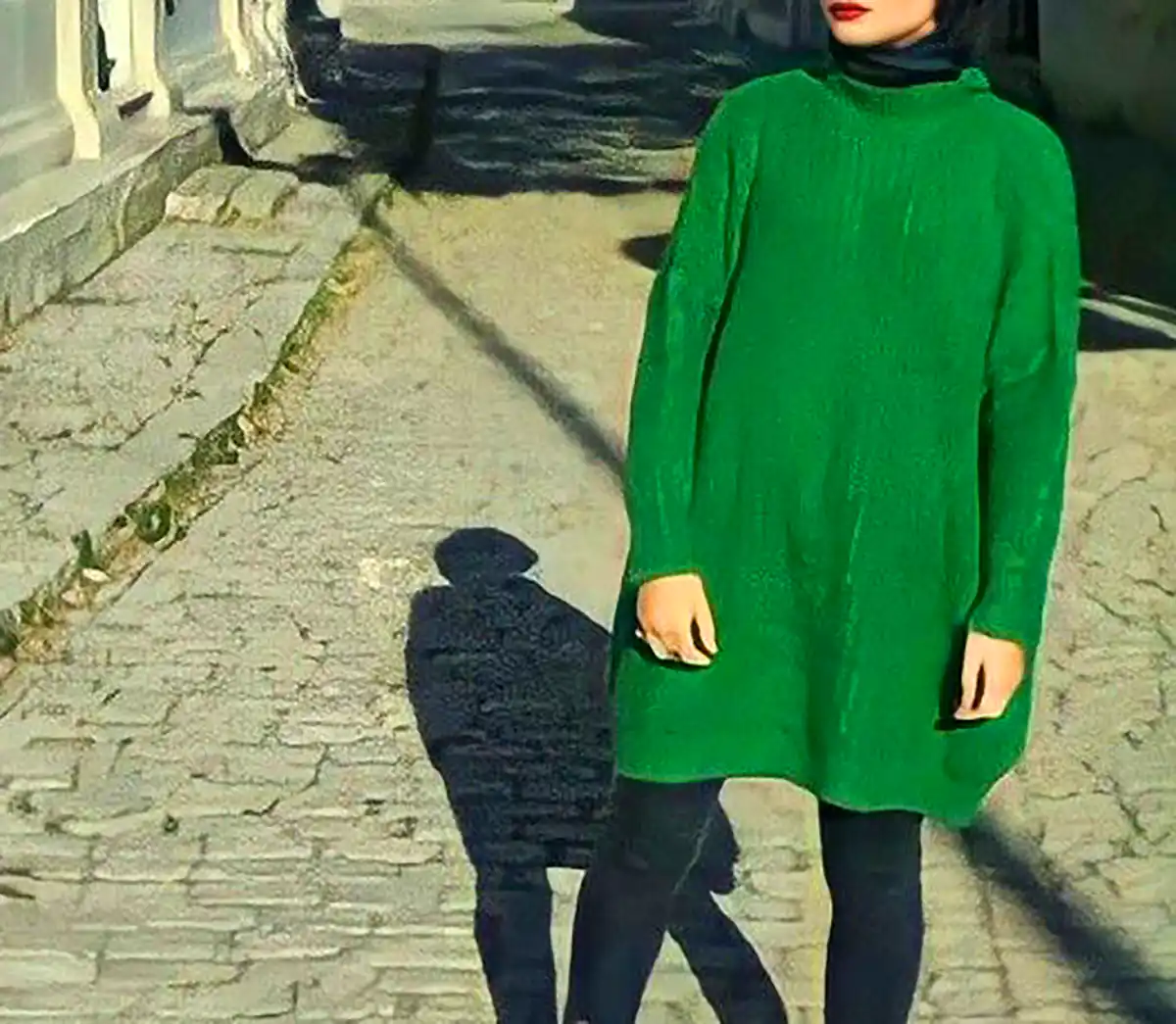 بلوز بافت دخترانه شیک