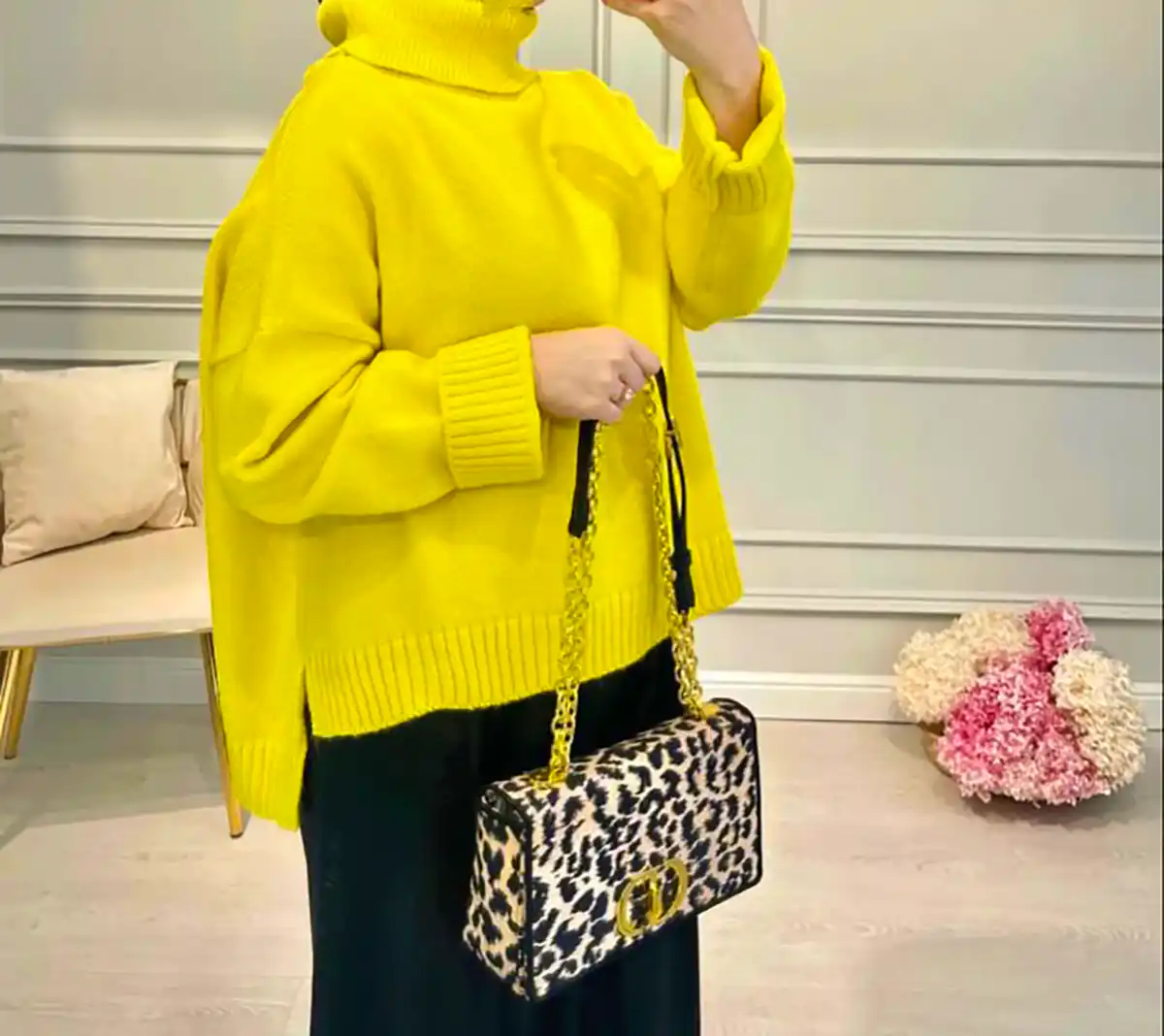 بلوز بافتنی دخترانه