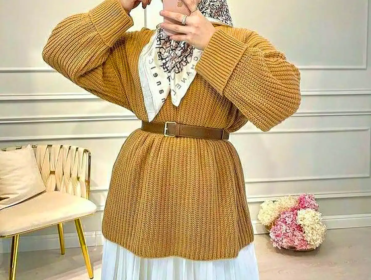 بلوز بافتنی دخترانه