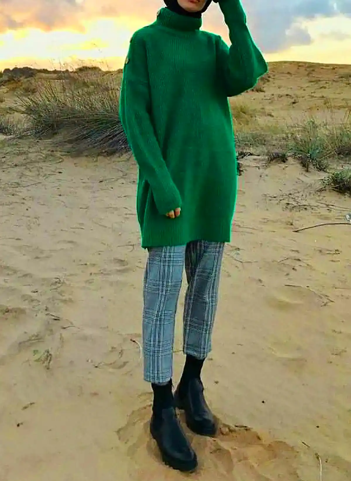بلوز دست بافت دخترانه شیک