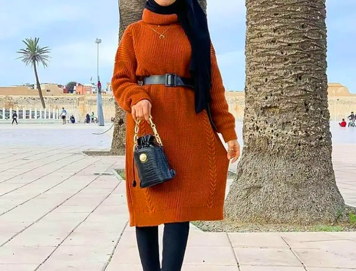 بلوز دست بافت دخترانه شیک