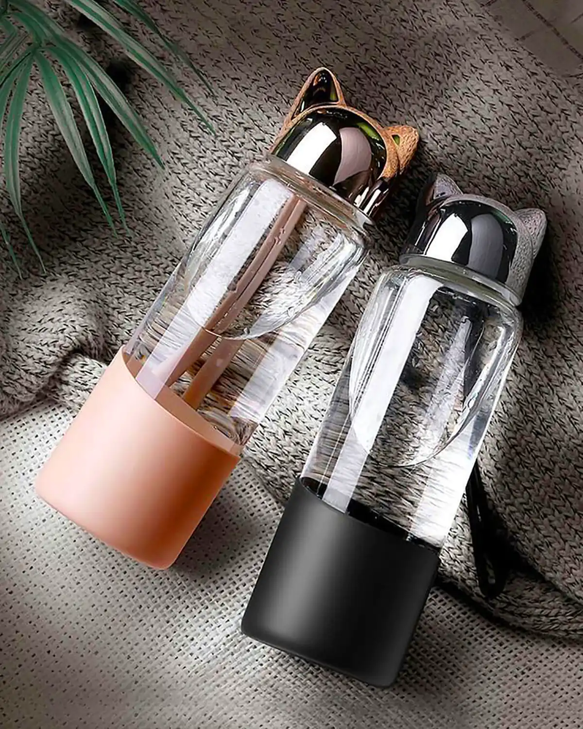 بطری آب شیشه ای ترند