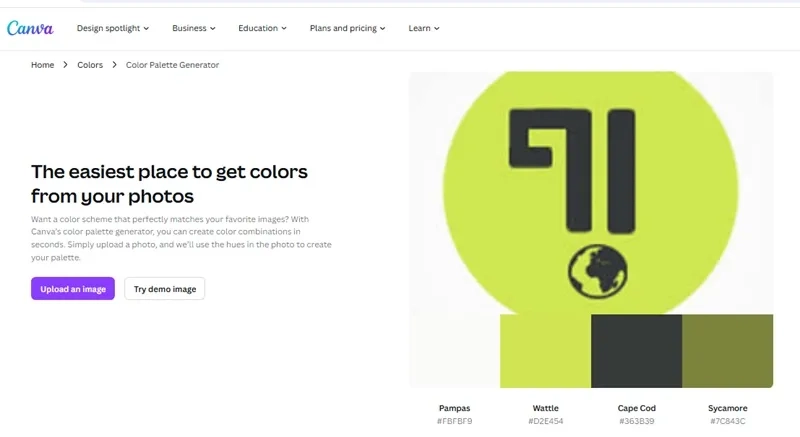 برنامه تشخیص کد رنگ چشم