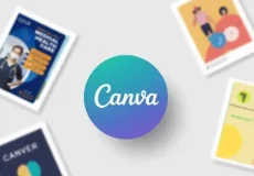 آموزش ساخت پوستر با برنامه Canva + هوش مصنوعی سرویس