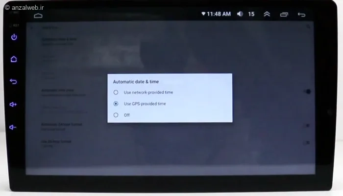 حالت‌های تنظیم اتوماتیک ساعت خودرو