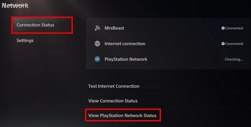 حل مشکل Playstation Network Sign in PS5