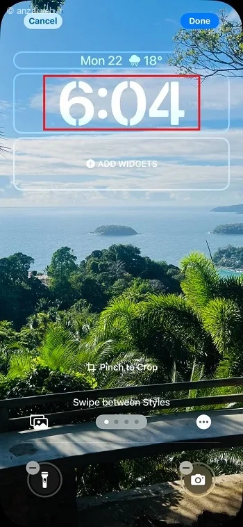 ساعت را انتخاب