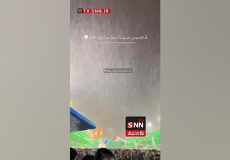 بارش باران میهمان حرم سیدالشهدا در کربلا