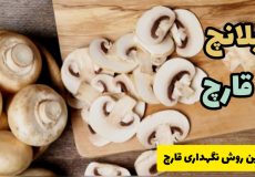 بلانچ کردن قارچ_روش نگهداری از قارچ در فریزر برای مدت طولانی