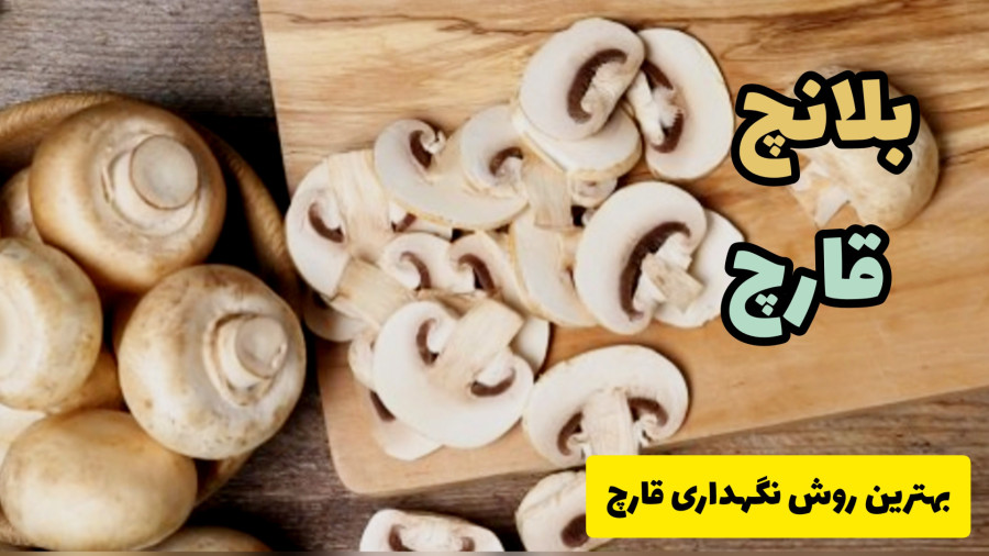 بلانچ کردن قارچ_روش نگهداری از قارچ در فریزر برای مدت طولانی