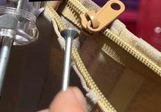 ترفند جا انداختن سر زیپ های خارج شده و خراب - تعمیر زیپ - خیاطی