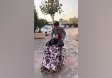حضور عمو پورنگ و مادرش در حرم حضرت عبدالعظیم
