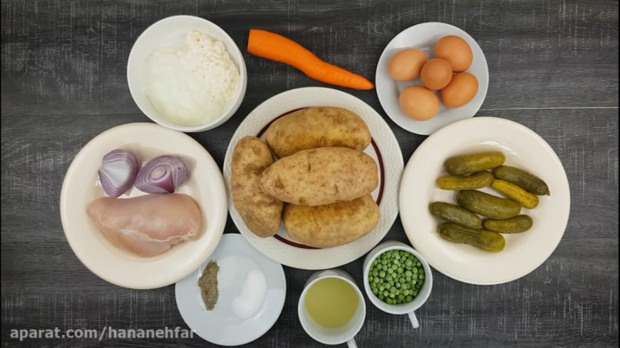 طرز تهیه سالاد الویه