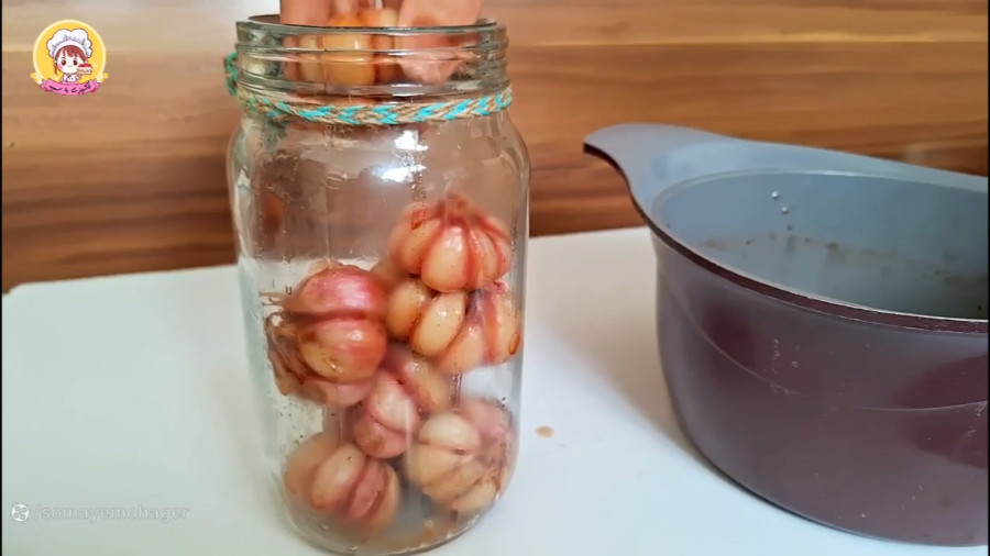 طرز تهیه سیر ترشی | سیر ترشی خونگی | با تمام نکات