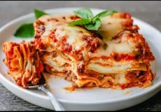 طرز تهیه لازانیا ساده و متفاوت /لازانیا بدون فر/لازانیا