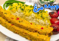 طرز تهیه کوبیده مرغ نرم و آبدار/ کباب تابه ای مرغ/ جوجه کباب