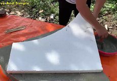 نحوه ساخت یک آکواریوم زیبا با استفاده از فوم و سیمان به روش استاد چینی