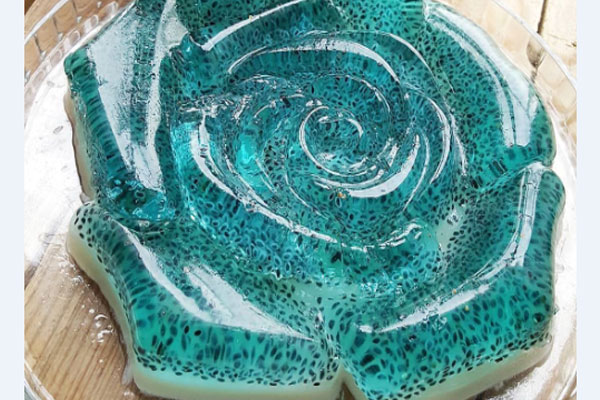 طرز تهیه ژله فالوده ای + روش تهیه ژله تخم شربتی برای روزهای گرم تابستان