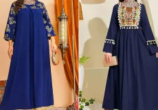 پیراهن جلو بسته زیبا زنانه