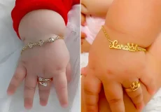 دستبند طلا نوزادی