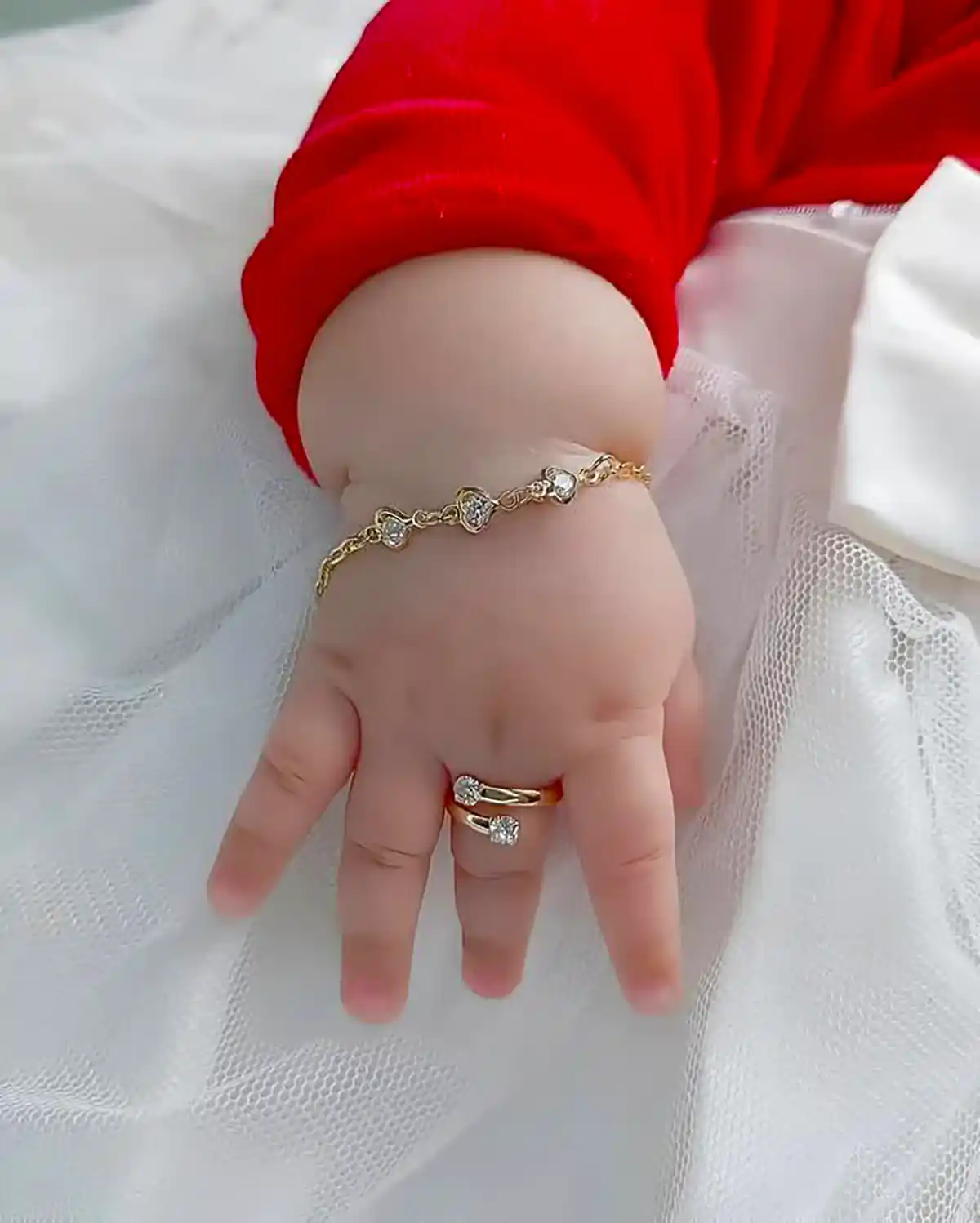 دستبند طلا نوزادی