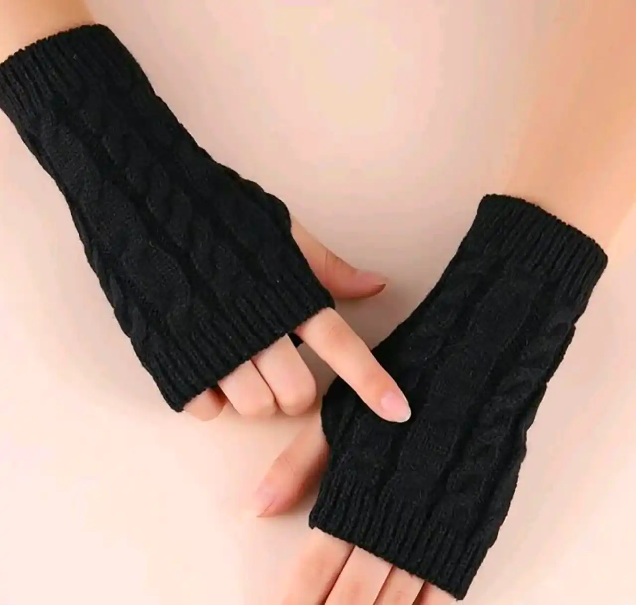 دستکش بافتنی دخترانه