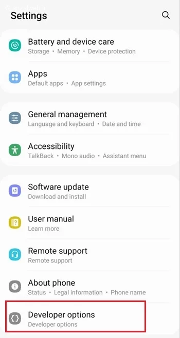تنظیمات موبایل جهت رفع مشکل کالاف دیوتی