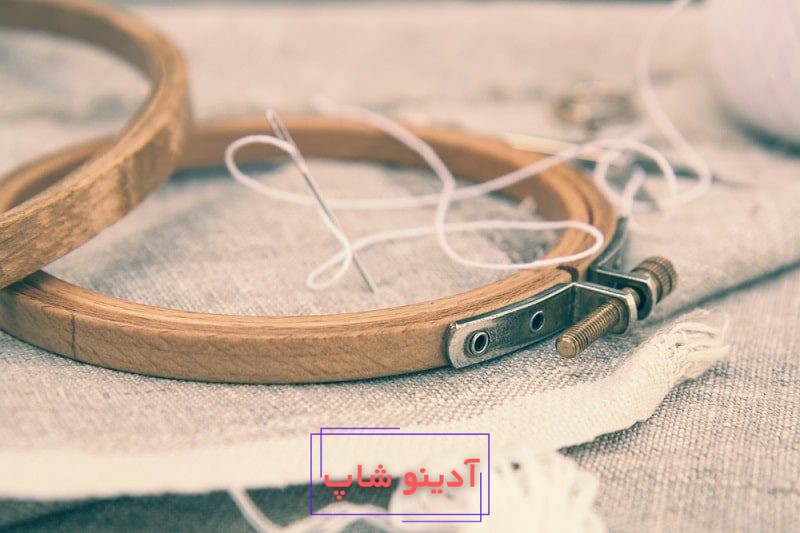 کدام پارچه و نخ برای گلدوزی مناسب است؟