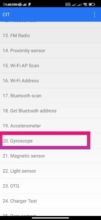 نحوه حل مشکل نچرخیدن صفحه گوشی شیائومی