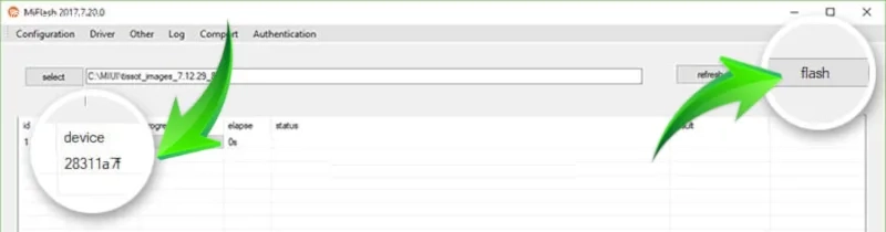رفع ارور Fastboot شیائومی با فلش