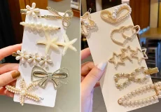 گیره مو مرواریدی جذاب