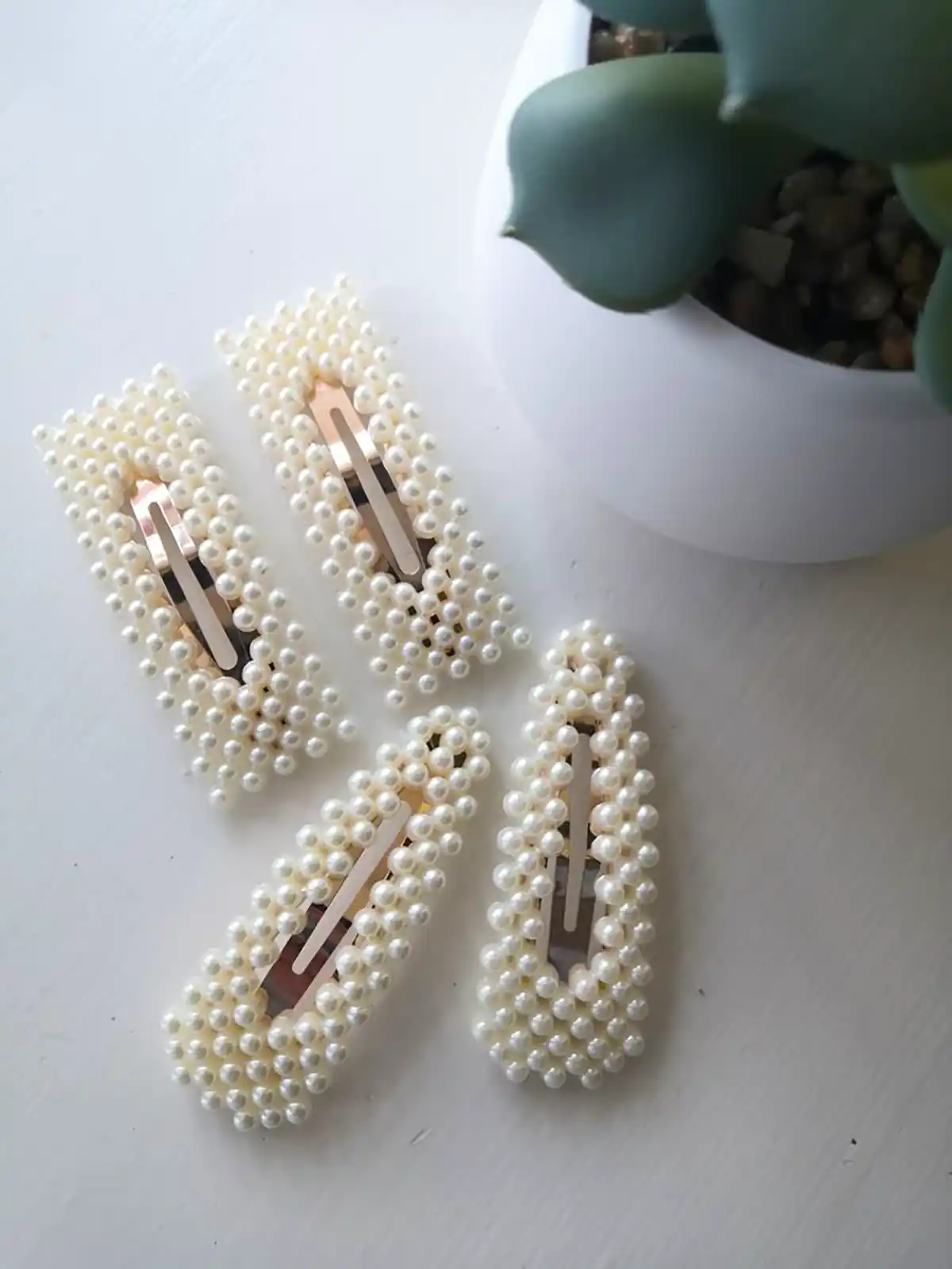 گیره مو مرواریدی جذاب