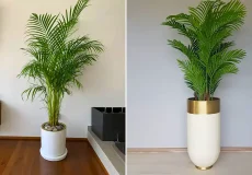 گلدان گل طبیعی لوکس و زیبا