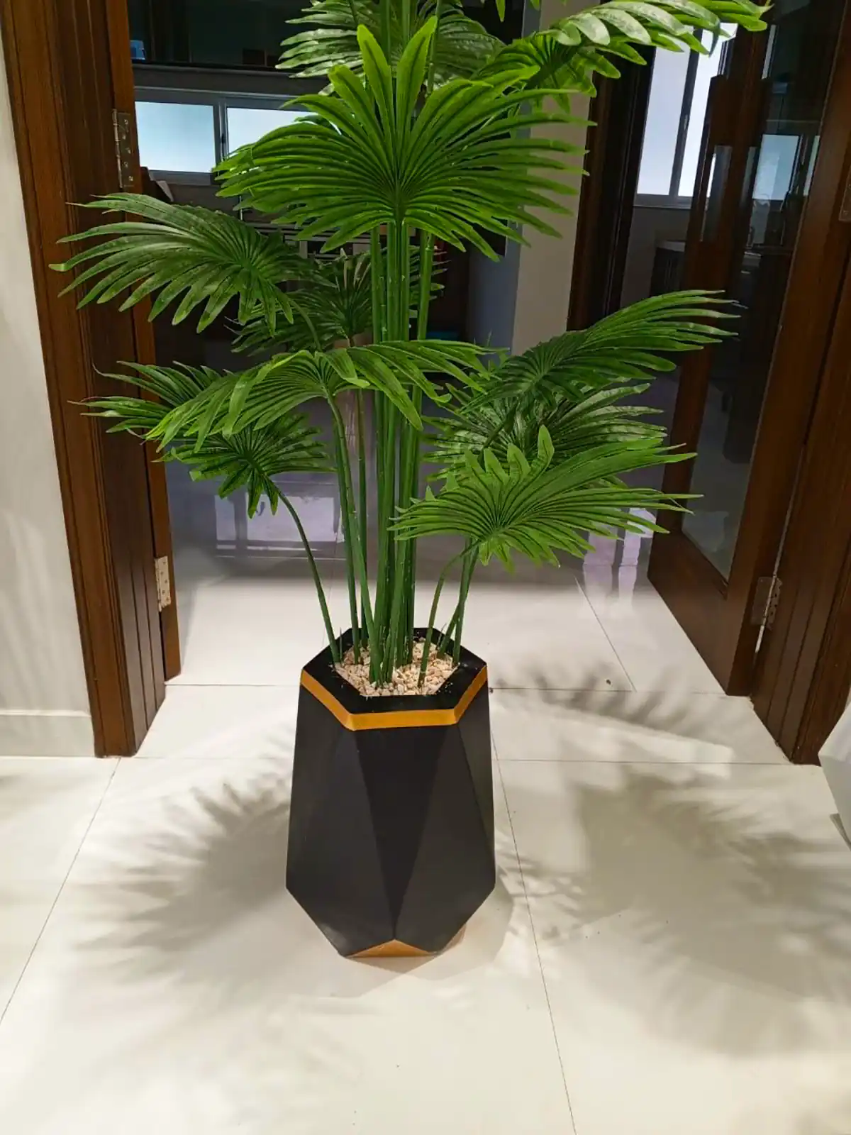 گلدان گل طبیعی لوکس و زیبا