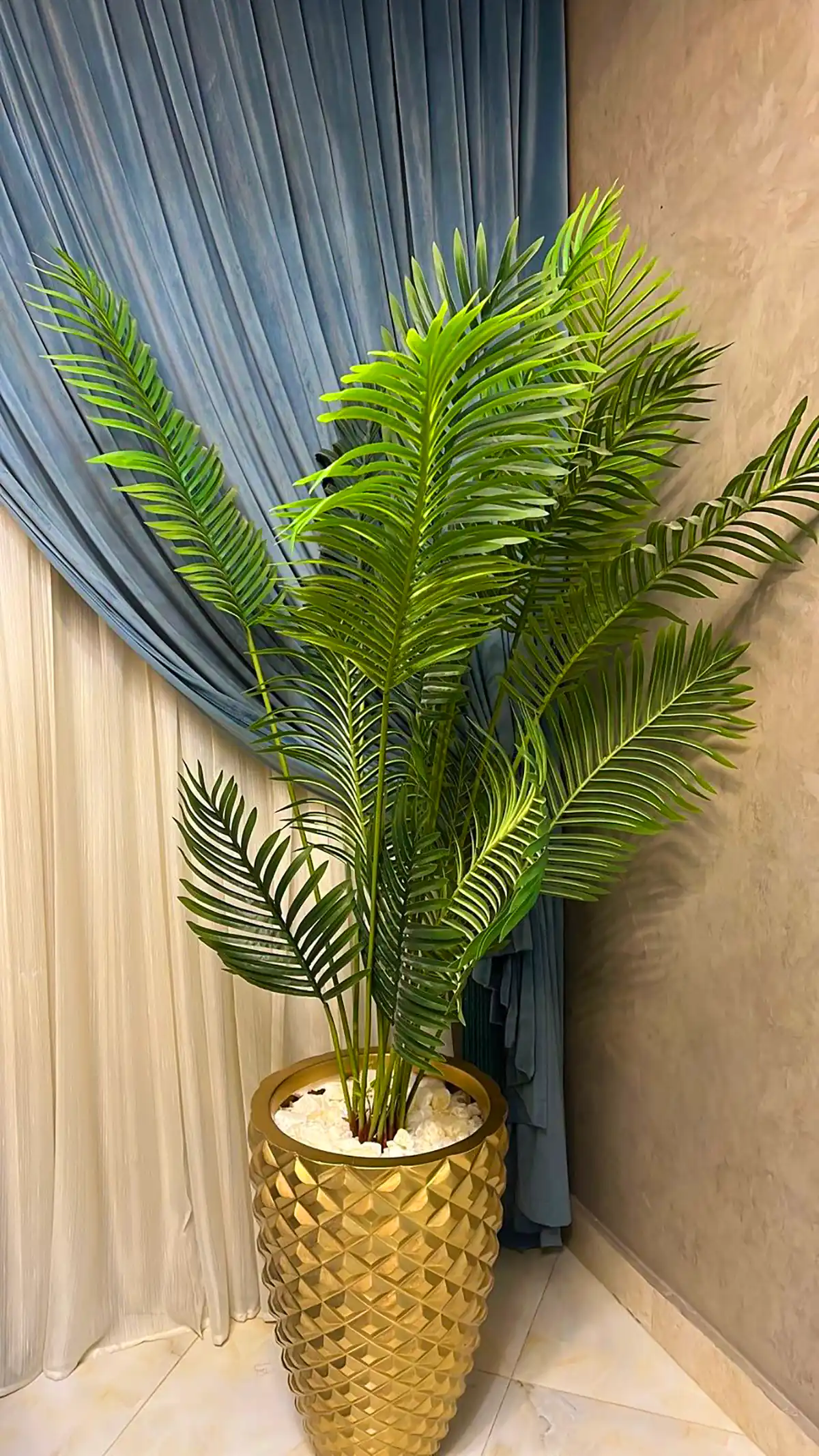 گلدان گل طبیعی لوکس و زیبا