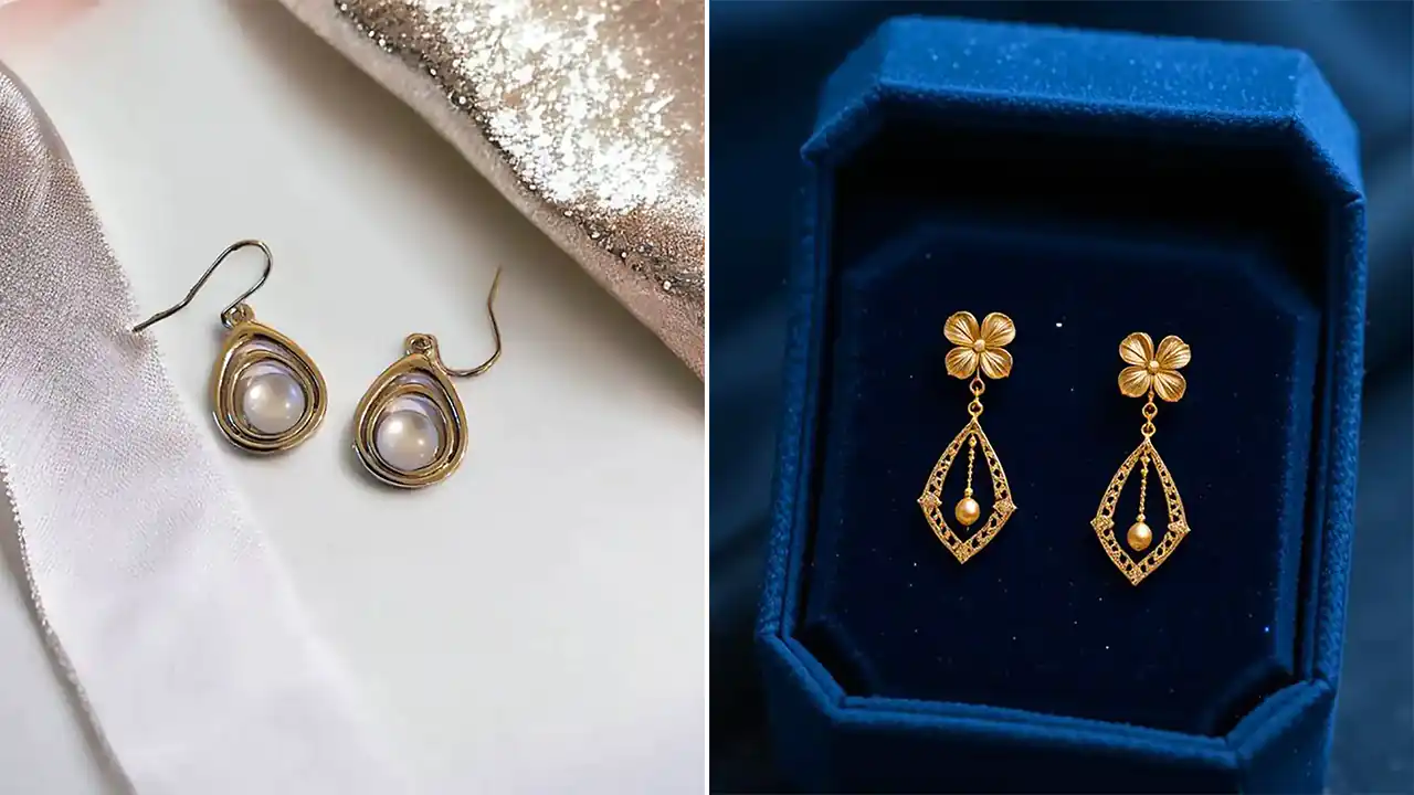 گوشواره طلا خاص و لاکچری
