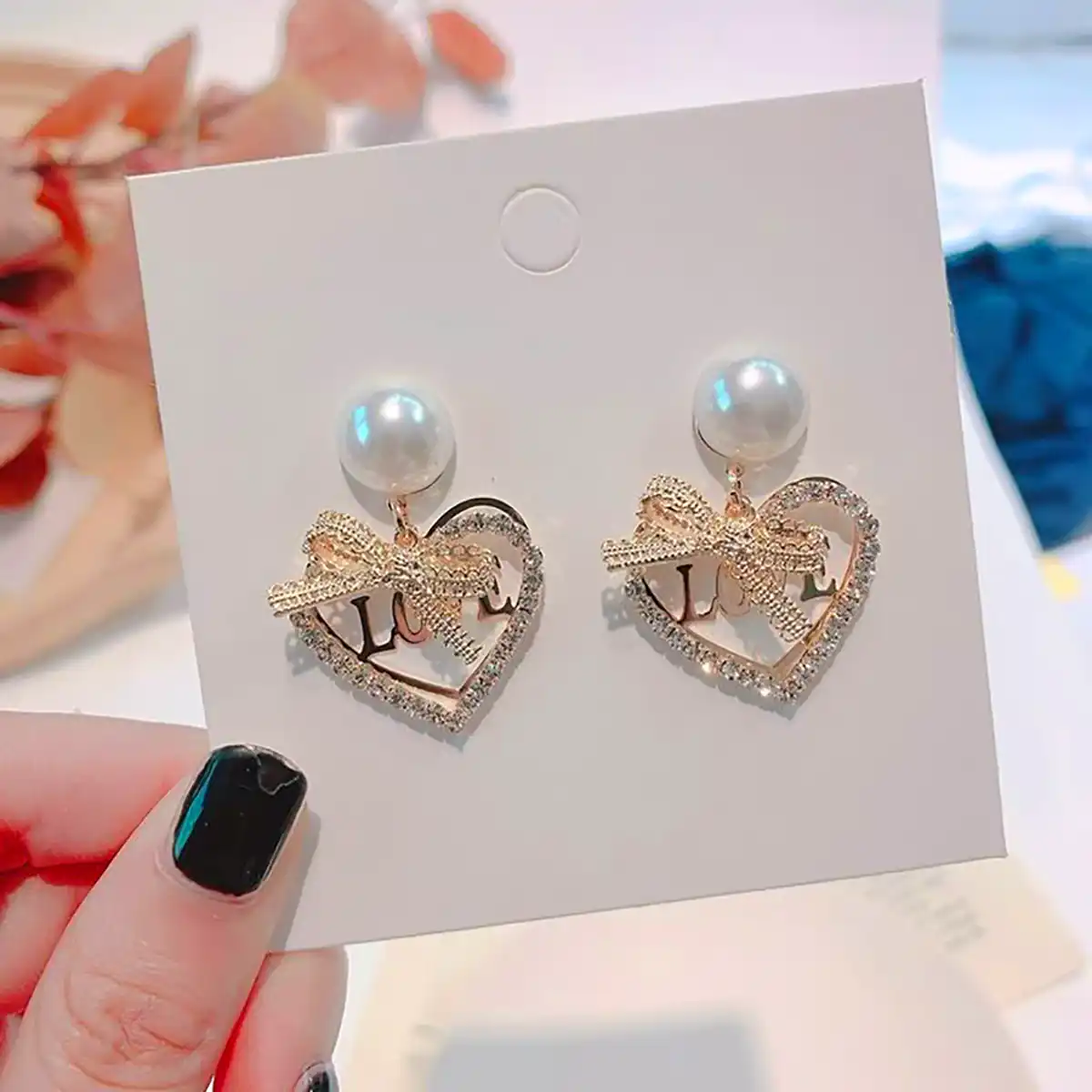 گوشواره طلا لاکچری